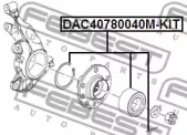 febest dac40780040mkit