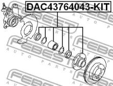 febest dac43764043kit