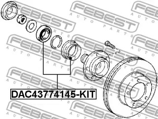 febest dac43774145kit