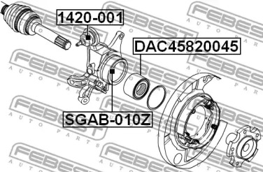 febest dac45820045