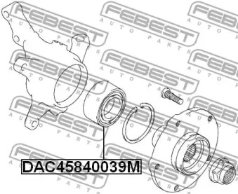 febest dac45840039m