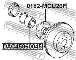 febest dac45860045