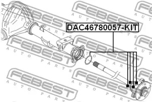 febest dac46780057kit
