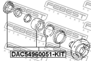 febest dac54960051kit