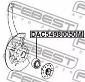 febest dac54980050m