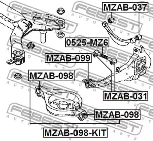 febest mzab098kit