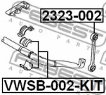 febest vwsb002kit