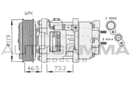 AUTOGAMMA 108020