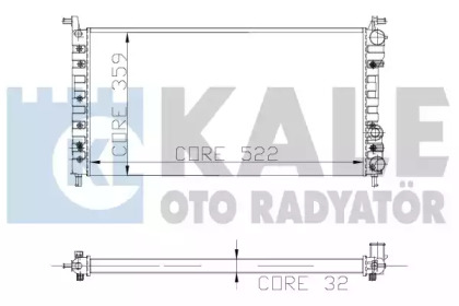 KALE OTO RADYATÖR 102400