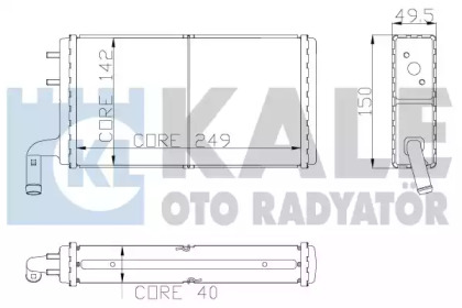 KALE OTO RADYATÖR 102600