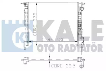 KALE OTO RADYATÖR 108000