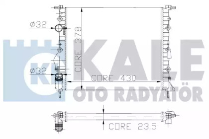 KALE OTO RADYATÖR 109400