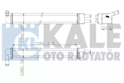 KALE OTO RADYATOR 109700