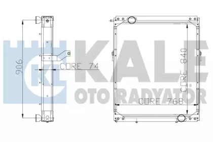 KALE OTO RADYATOR 115200