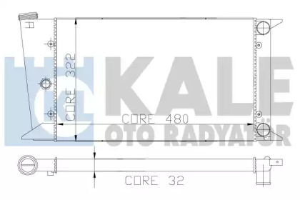 KALE OTO RADYATÖR 117900