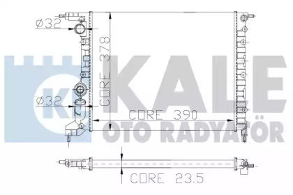 KALE OTO RADYATÖR 126600