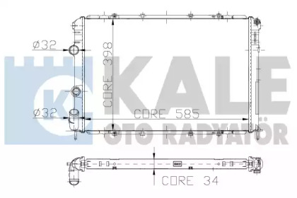 KALE OTO RADYATÖR 128000