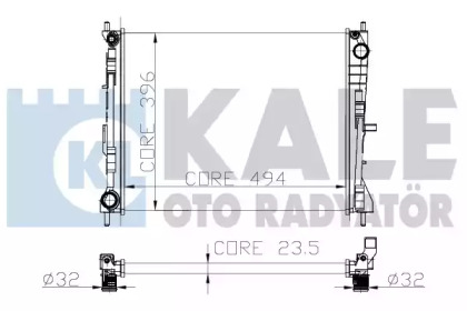 KALE OTO RADYATÖR 128700