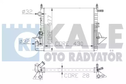 KALE OTO RADYATÖR 130400