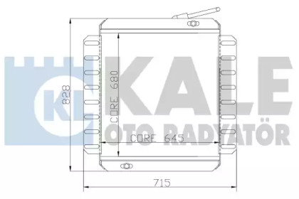 KALE OTO RADYATOR 131100