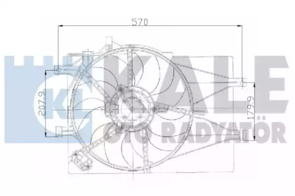 KALE OTO RADYATÖR 135920