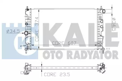 KALE OTO RADYATÖR 136200