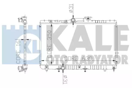 KALE OTO RADYATÖR 136600