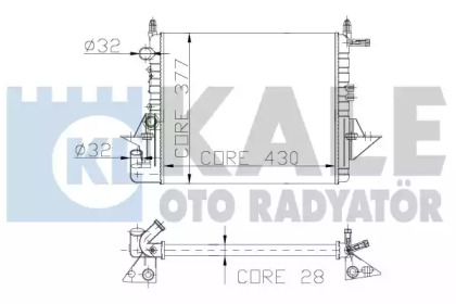 KALE OTO RADYATÖR 137400