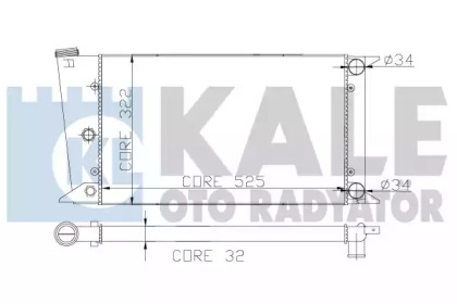 KALE OTO RADYATÖR 139100