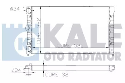 KALE OTO RADYATÖR 139200