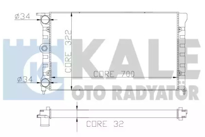 KALE OTO RADYATÖR 139700