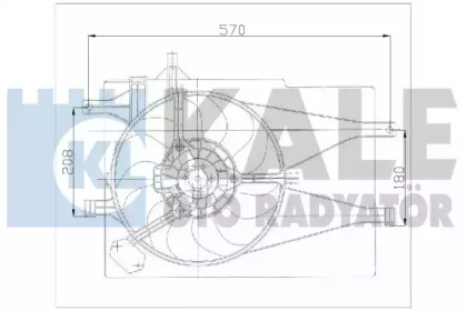 KALE OTO RADYATOR 143031