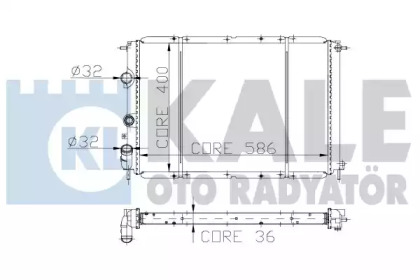 KALE OTO RADYATOR 162100