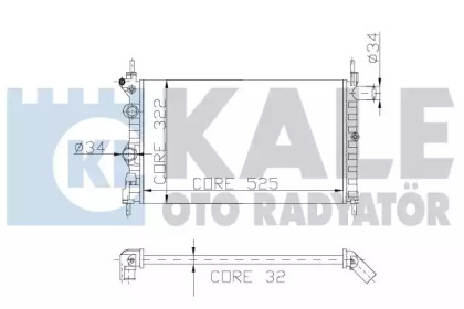KALE OTO RADYATÖR 177300