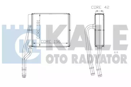 KALE OTO RADYATÖR 177400