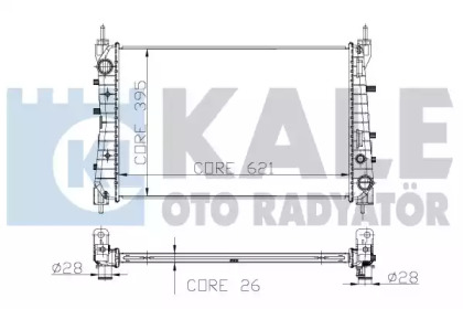 KALE OTO RADYATÖR 195500