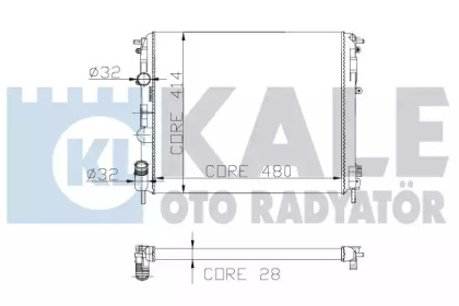 KALE OTO RADYATÖR 205600