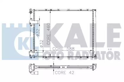 KALE OTO RADYATOR 208700