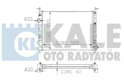 KALE OTO RADYATÖR 214700