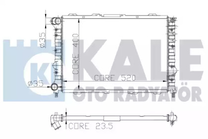 KALE OTO RADYATOR 230900