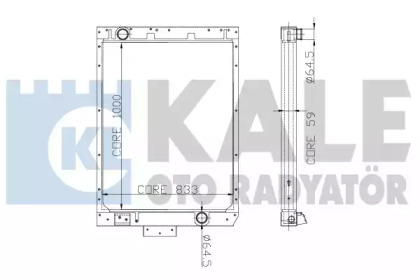 KALE OTO RADYATÖR 245800