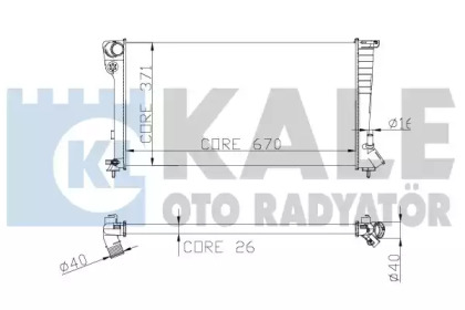 KALE OTO RADYATÖR 257600