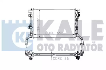 KALE OTO RADYATÖR 273700