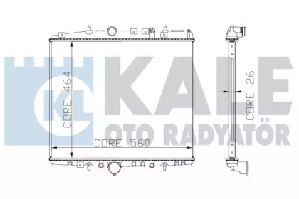 KALE OTO RADYATÖR 285400