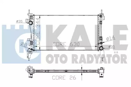 kale oto radyator 308400