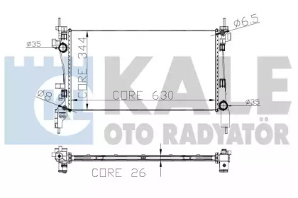 KALE OTO RADYATÖR 320600