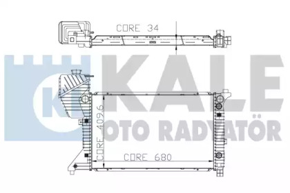 KALE OTO RADYATÖR 330200