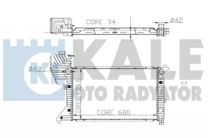 KALE OTO RADYATÖR 330300