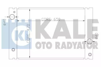 KALE OTO RADYATÖR 341910