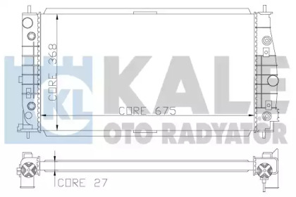 KALE OTO RADYATÖR 341935